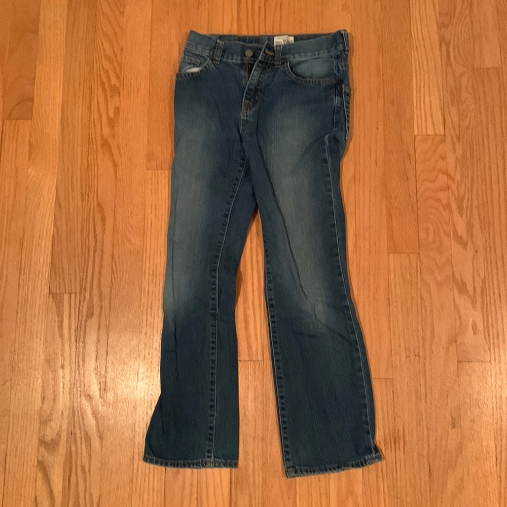 Original brand size 10, handcrafted, quality, straight jeans